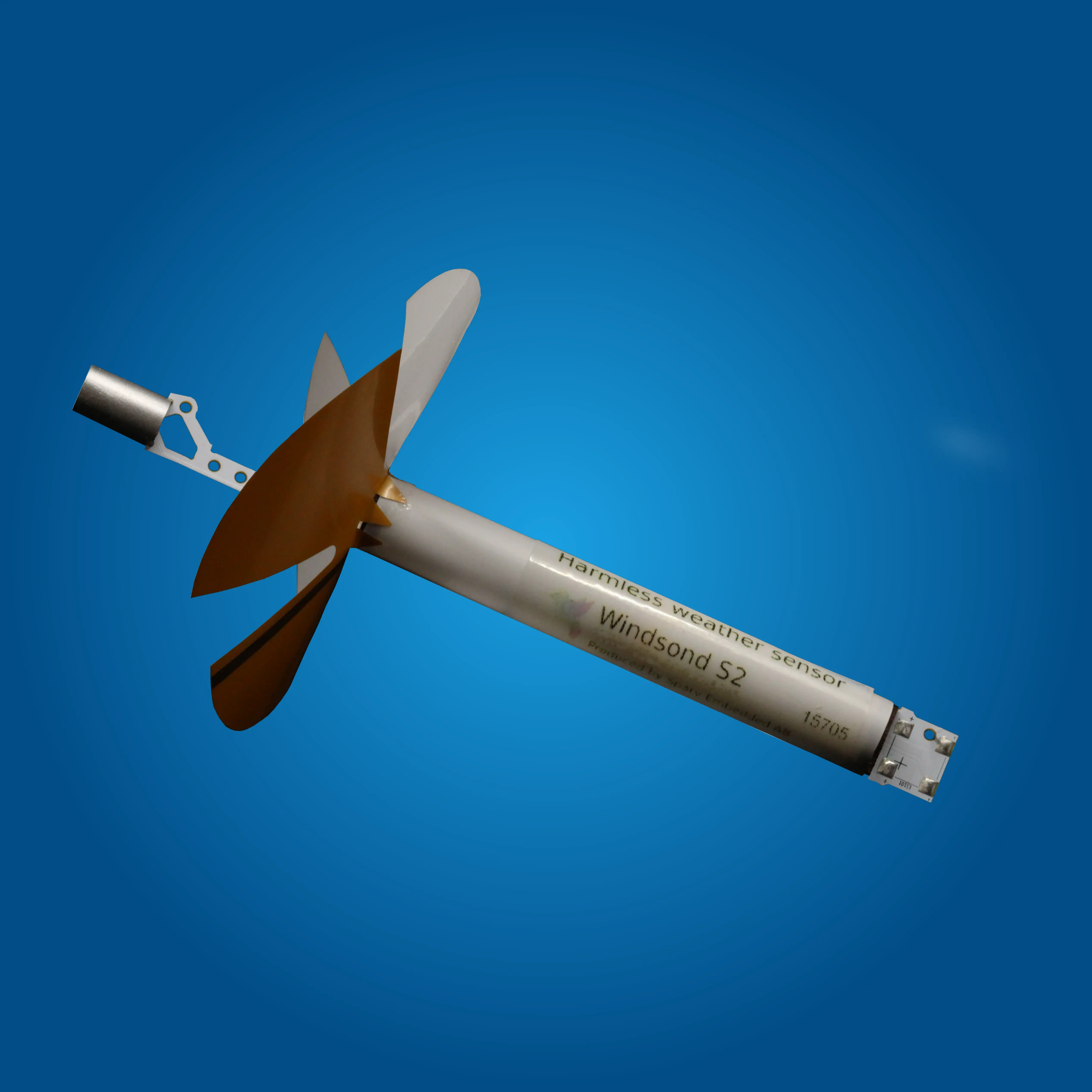 The lightest weather sonde in the world the Windsond S2.